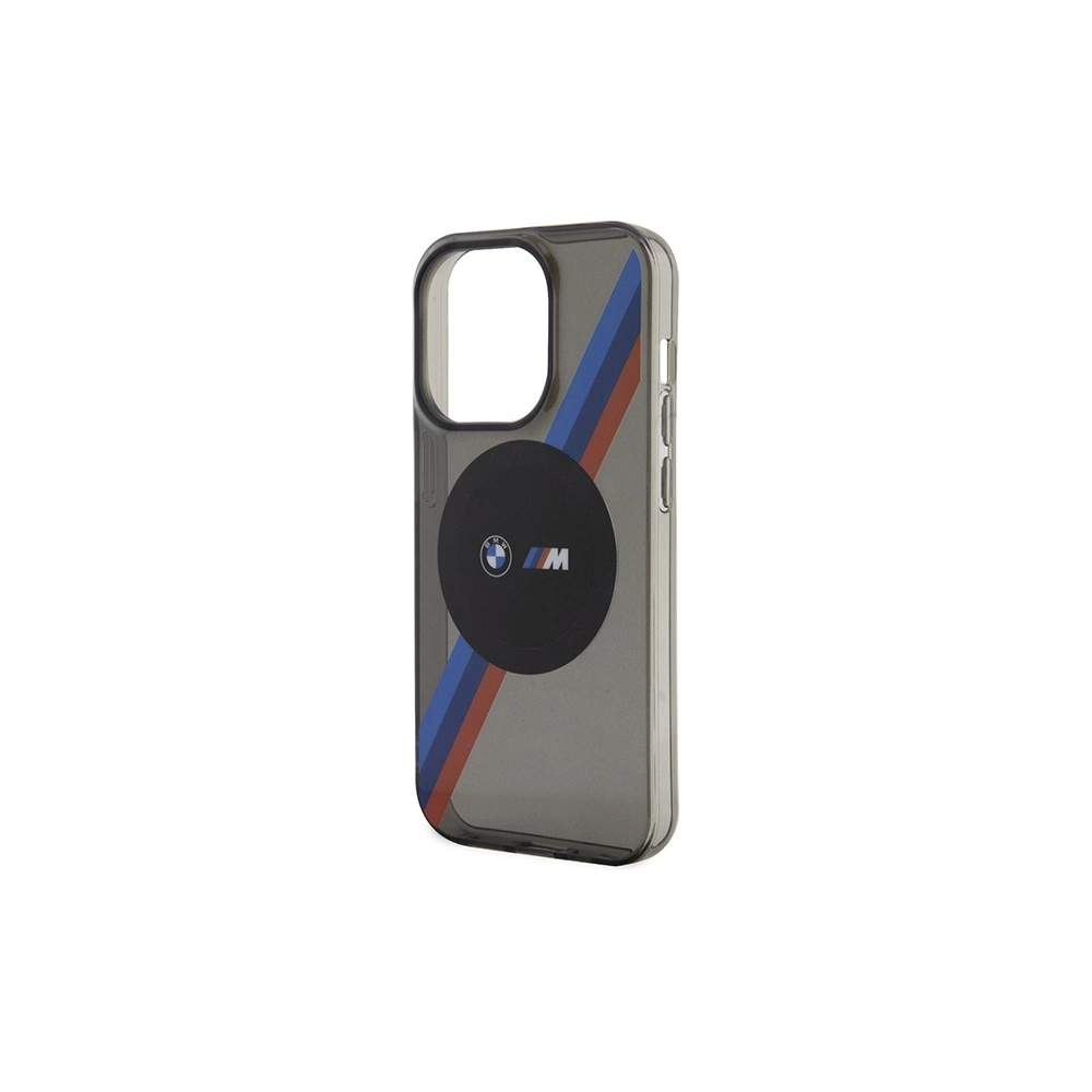 Hurtownia GSM - Etui BMW BMHMP14XHDTK Apple iPhone 14 Pro Max šedý/grey hardcase Tricolor Stripes MagSafe - BMW440 - {ean13} - Hurt