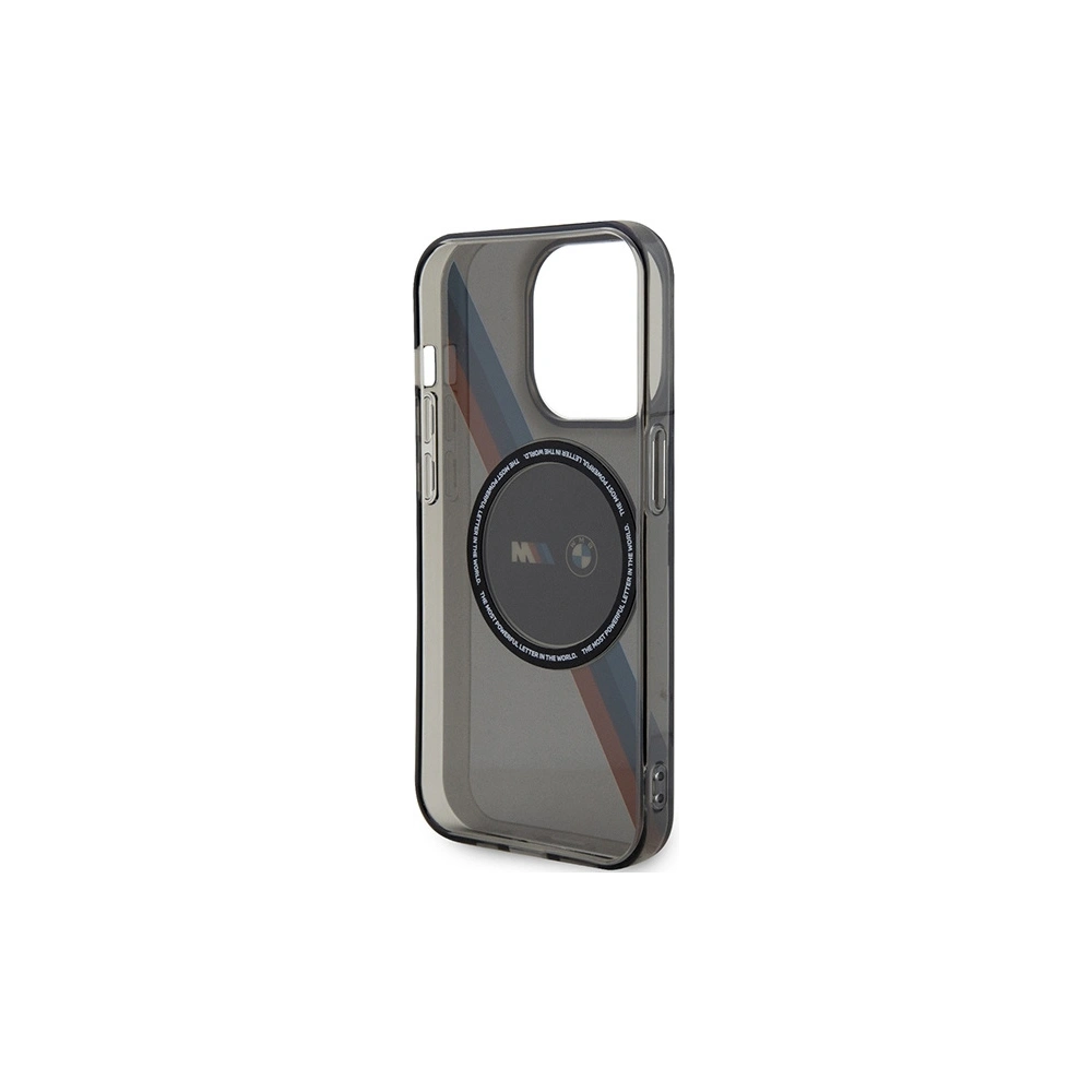 Hurtownia GSM - Etui BMW BMHMP14XHDTK Apple iPhone 14 Pro Max šedý/grey hardcase Tricolor Stripes MagSafe - BMW440 - {ean13} - Hurt