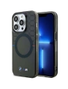 Etui BMW BMHMP14XHGPK Apple iPhone 14 Pro Max šedý/grey hardcase Pattern MagSafe