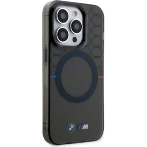 Etui BMW BMHMP14XHGPK Apple iPhone 14 Pro Max szary/grey hardcase Pattern MagSafe