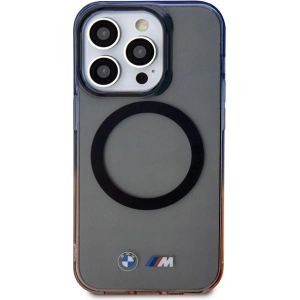 Etui BMW BMHMP14XHTGE Apple iPhone 14 Pro Max szary/grey hardcase Gradient Bumper MagSafe