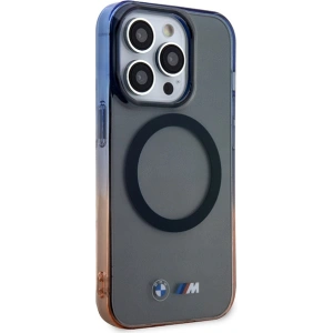 Etui BMW BMHMP14XHTGE Apple iPhone 14 Pro Max szary/grey hardcase Gradient Bumper MagSafe