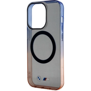Etui BMW BMHMP14XHTGE Apple iPhone 14 Pro Max szary/grey hardcase Gradient Bumper MagSafe