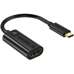 Hurtownia GSM - Adapter Choetech HUB-H04 4K USB-C/HDMI (negru) - CHT56 - {ean13} - Hurt