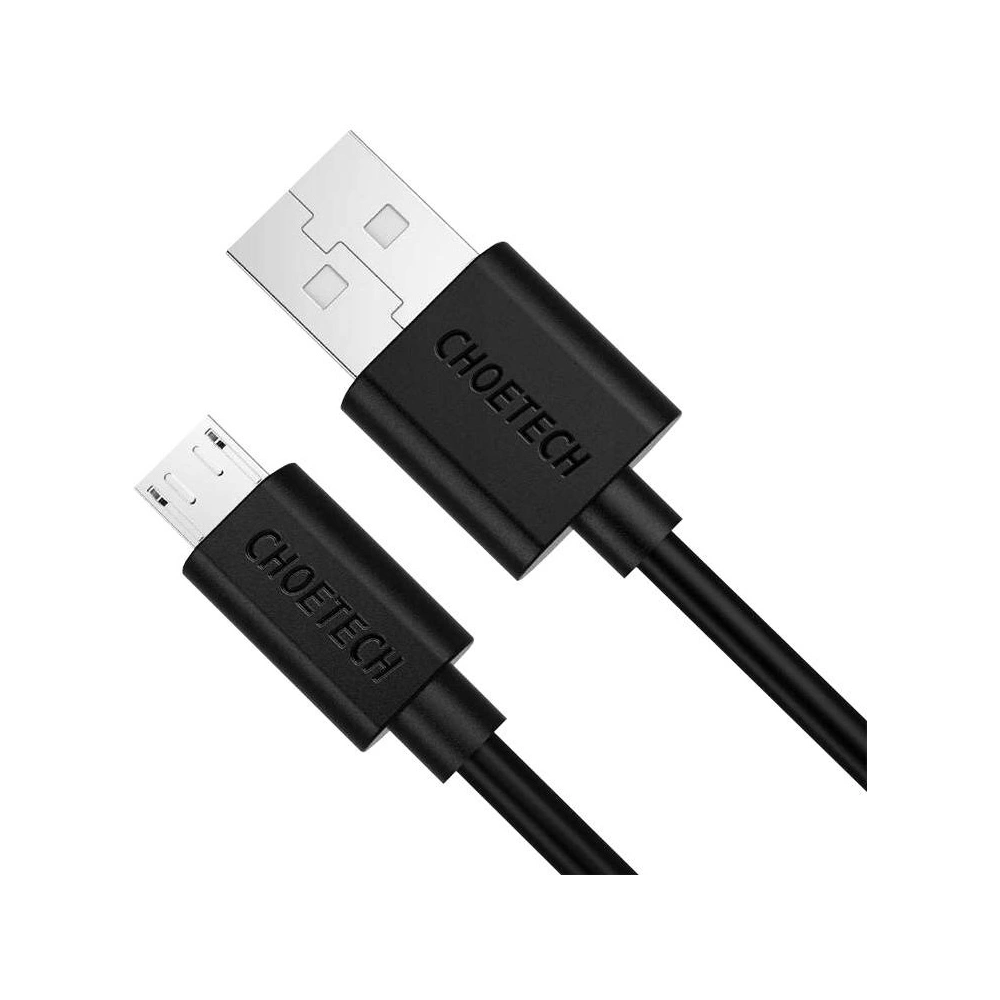 Hurtownia GSM - Kábel Choetech AB003 USB-A/microUSB 1.2m (fekete) - CHT57 - {ean13} - Hurt