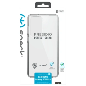 Wholesale Speck Presidio Perfect-Clear MICROBAN Samsung Galaxy S23 Ultra (Clear) - SPK475 - {ean13} - Hurt