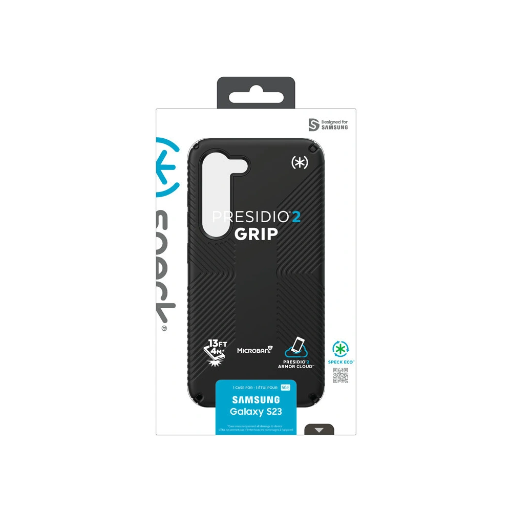 Hurtownia GSM - Etui Speck Presidio2 Grip Samsung Galaxy S23 (Negru/Negru/Alb) - SPK476 - {ean13} - Hurt