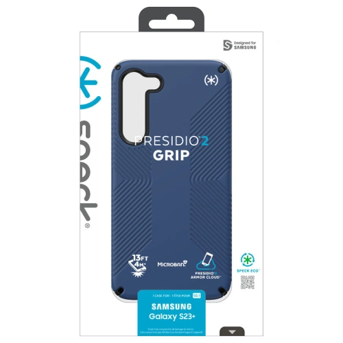 Etui Speck Presidio2 Grip Samsung Galaxy S23+ Plus (Coastal Blue/Black)