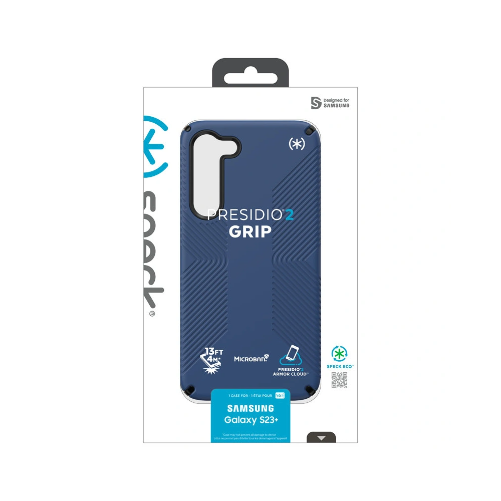Hurtownia GSM - Etui Speck Presidio2 Grip Samsung Galaxy S23+ Plus (Coastal Blue/Black) - SPK479 - {ean13} - Hurt