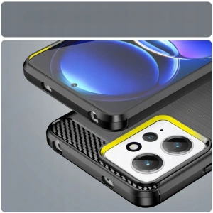 Etui Tech-Protect TPUCarbon Xiaomi Redmi Note 12 LTE Fekete