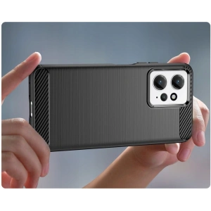 Etui Tech-Protect TPUCarbon Xiaomi Redmi Note 12 LTE Black
