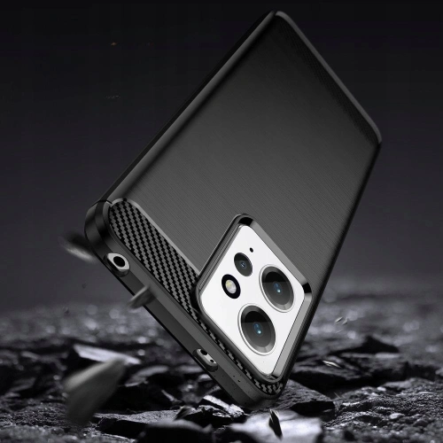 Etui Tech-Protect TPUCarbon Xiaomi Redmi Note 12 LTE Black