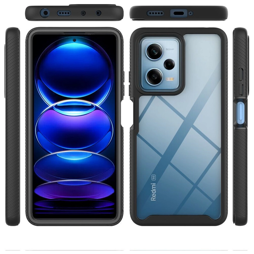 Hurtownia GSM - Etui Tech-Protect Defense360 Xiaomi Redmi Note 12 Pro 5G/POCO X5 Pro 5G Negru - THP1899 - {ean13} - Hurt