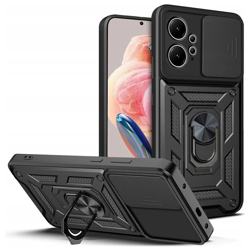 Hurtownia GSM - Etui Tech-Protect CamShield Pro Xiaomi Redmi Note 12 LTE Černá - THP1901 - {ean13} - Hurt