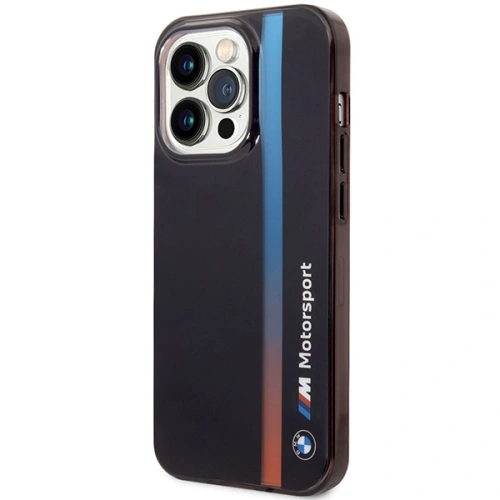Etui BMW BMHCP14L22HVGV Apple iPhone 14 Pro czarny/black IML Tricolor Stripe