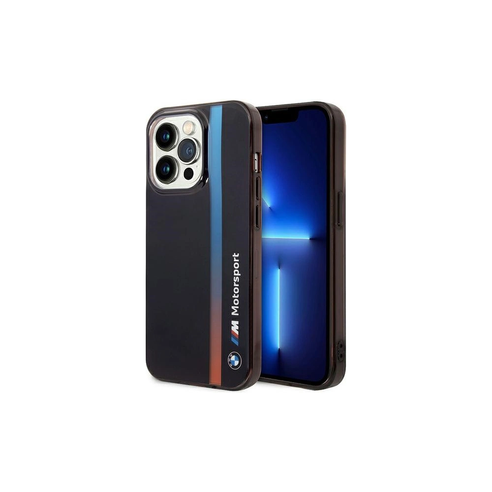 Hurtownia GSM - Etui BMW BMHCP14X22HVGV Apple iPhone 14 Pro Max schwarz/black IML Tricolor Stripe - BMW445 - {ean13} - Hurt
