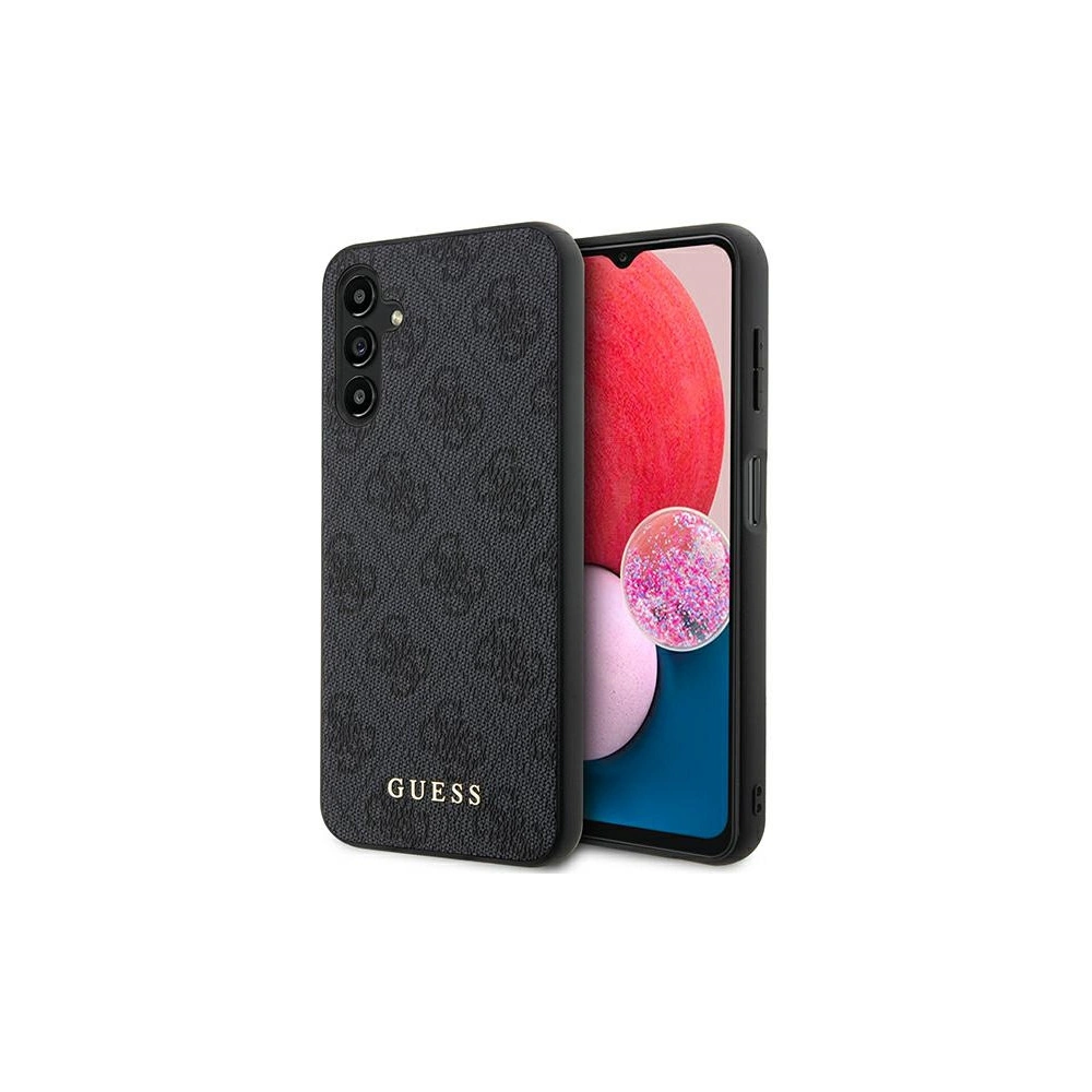Hurtownia GSM - Etui Guess GUHCSA14G4GFGR Samsung Galaxy A14 šedý/grey tvrdý obal 4G Metal Gold Logo - GUE2442 - {ean13} - Hurt