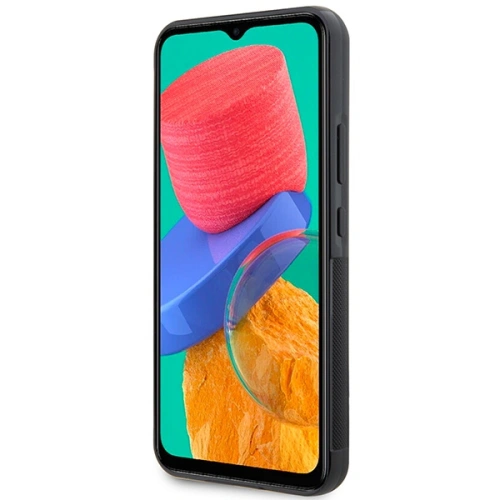 Etui Guess GUHCSA34G4GFGR Samsung Galaxy A34 5G szary/grey hard case 4G Metal Gold Logo