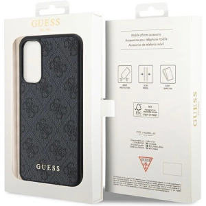 Hurtownia GSM - Etui Guess GUHCSA34G4GFGR Samsung Galaxy A34 5G szürke/grey kemény tok 4G Fém Arany Logó - GUE2443 - {ean13} - Hurt