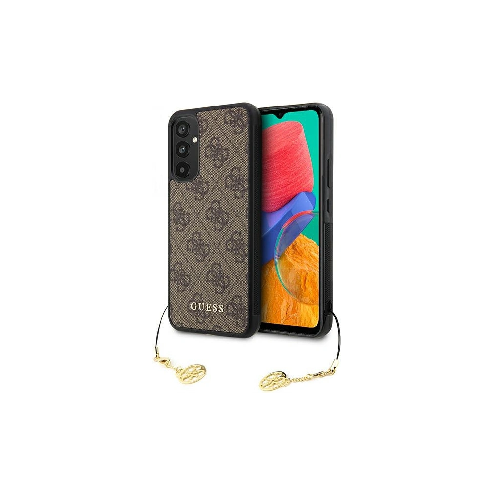 Hurtownia GSM - Etui Guess GUHCSA34GF4GBR Samsung Galaxy A34 5G hnědý/brown hardcase 4G Charms Collection - GUE2444 - {ean13} - Hurt