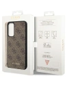Hurtownia GSM - Etui Guess GUHCSA34GF4GBR Samsung Galaxy A34 5G brązowy/brown hardcase 4G Charms Collection - GUE2444 - {ean13} - Hurt
