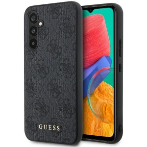 Wholesale Guess GUHCSA54G4GFGR Samsung Galaxy A54 5G grey hard case 4G Metal Gold Logo - GUE2445 - {ean13} - Hurt