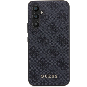 Wholesale Guess GUHCSA54G4GFGR Samsung Galaxy A54 5G grey hard case 4G Metal Gold Logo - GUE2445 - {ean13} - Hurt