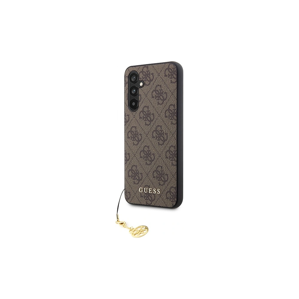 Hurtownia GSM - Etui Guess GUHCSA54GF4GBR Samsung Galaxy A54 5G hnědý/brown tvrdý kryt 4G Charms Collection - GUE2446 - {ean13} - Hurt