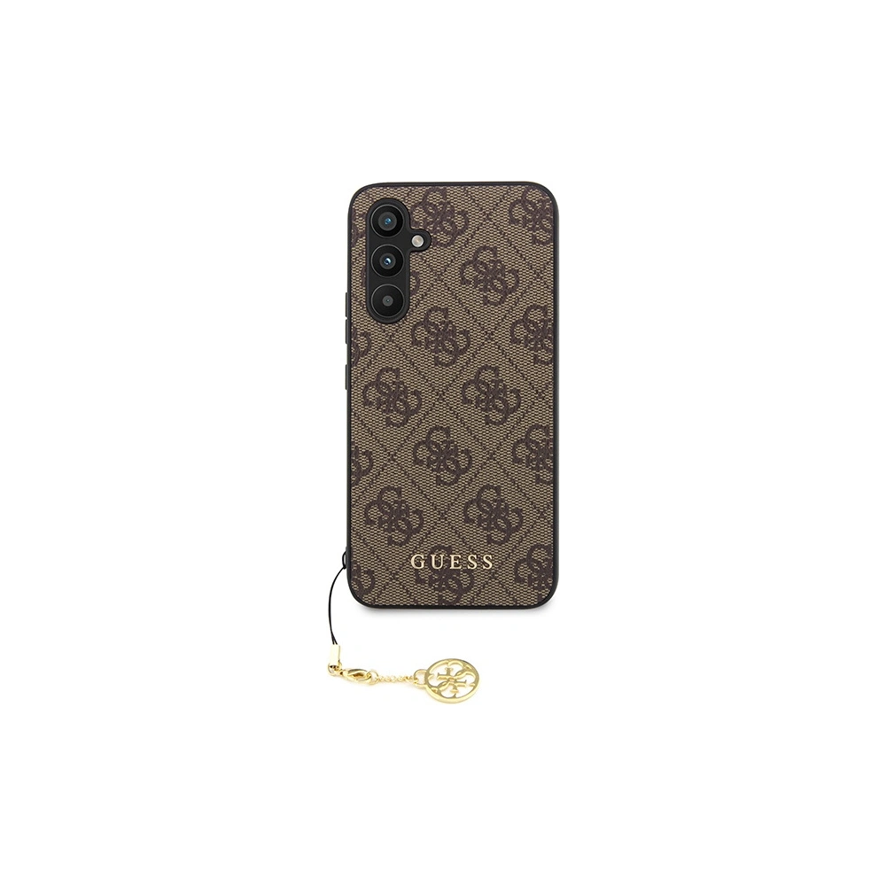 Hurtownia GSM - Etui Guess GUHCSA54GF4GBR Samsung Galaxy A54 5G hnědý/brown tvrdý kryt 4G Charms Collection - GUE2446 - {ean13} - Hurt