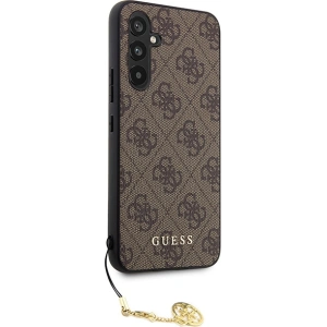 Wholesale Guess GUHCSA54GF4GBR Samsung Galaxy A54 5G brown hard case 4G Charms Collection - GUE2446 - {ean13} - Hurt
