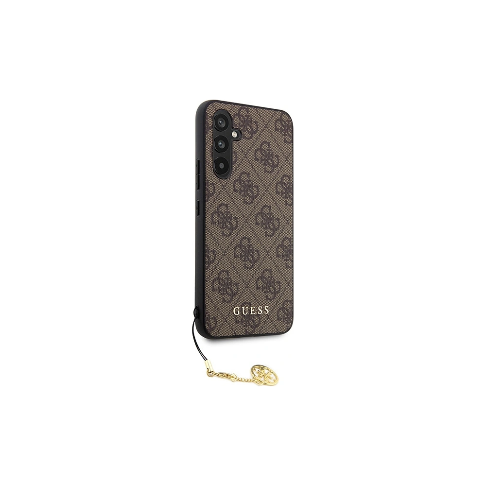 Hurtownia GSM - Etui Guess GUHCSA54GF4GBR Samsung Galaxy A54 5G hnědý/brown tvrdý kryt 4G Charms Collection - GUE2446 - {ean13} - Hurt