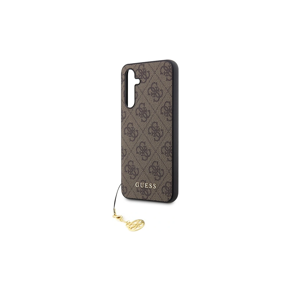 Hurtownia GSM - Etui Guess GUHCSA54GF4GBR Samsung Galaxy A54 5G hnědý/brown tvrdý kryt 4G Charms Collection - GUE2446 - {ean13} - Hurt