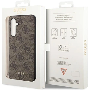 Wholesale Guess GUHCSA54GF4GBR Samsung Galaxy A54 5G brown hard case 4G Charms Collection - GUE2446 - {ean13} - Hurt
