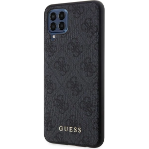 Hurtownia GSM - Etui Guess GUHCSM33G4GFGR Samsung Galaxy M33 5G grau/grey Hardcase 4G Metall Gold Logo - GUE2447 - {ean13} - Hurt