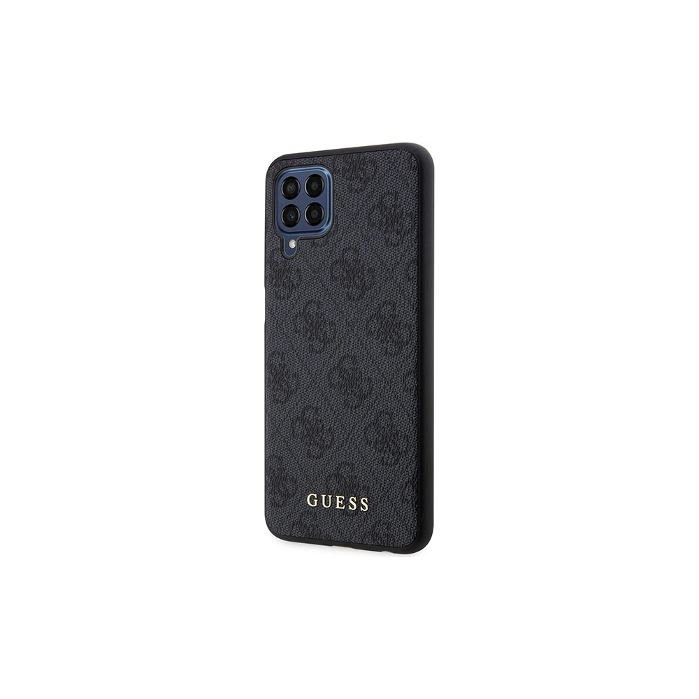 Hurtownia GSM - Etui Guess GUHCSM33G4GFGR Samsung Galaxy M33 5G gri/grey husă rigidă 4G Metal Gold Logo - GUE2447 - {ean13} - Hurt