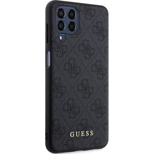Hurtownia GSM - Etui Guess GUHCSM33G4GFGR Samsung Galaxy M33 5G gri/grey husă rigidă 4G Metal Gold Logo - GUE2447 - {ean13} - Hurt