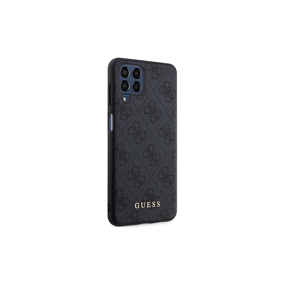 Hurtownia GSM - Etui Guess GUHCSM33G4GFGR Samsung Galaxy M33 5G grau/grey Hardcase 4G Metall Gold Logo - GUE2447 - {ean13} - Hurt