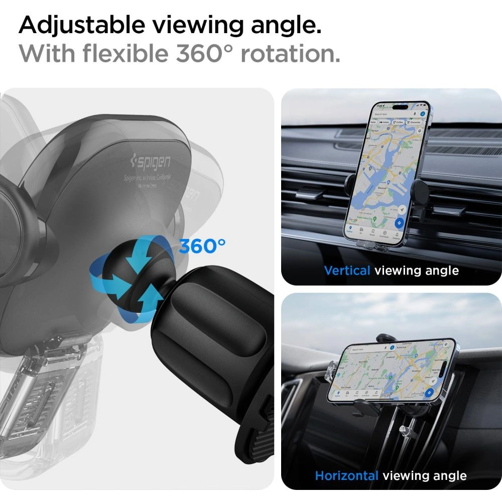 Hurtownia GSM - Auto Halterung Spigen UTS12 Onetap Universal Vent Auto Halterung Schwarz - SPN2849 - {ean13} - Hurt
