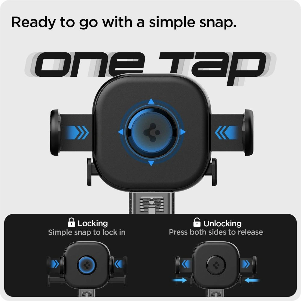 Hurtownia GSM - Upevnění do auta Spigen UTS12 Onetap Universal Vent Car Mount Black - SPN2849 - {ean13} - Hurt