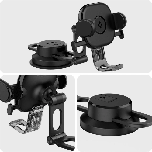Uchwyt samochodowy Spigen UTS35 OneTap Universal Dashboard Car Mount Black