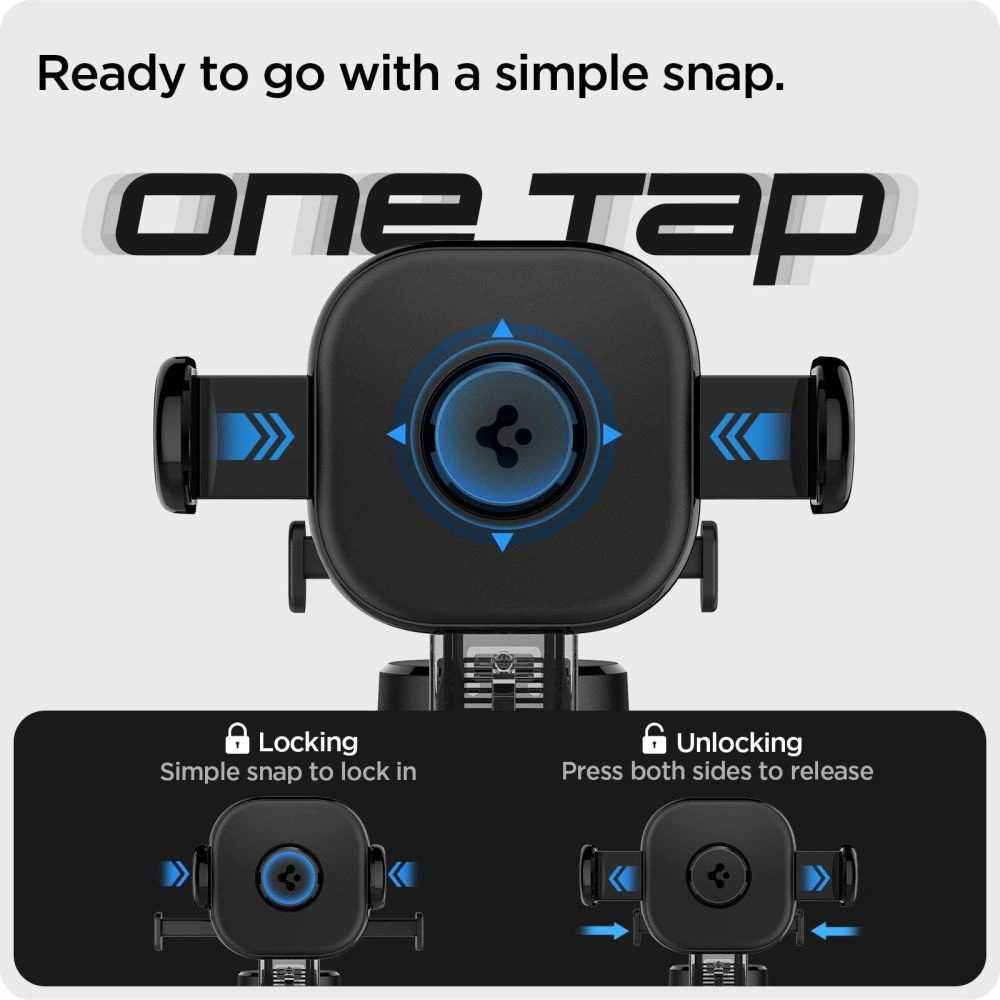 Wholesale Spigen UTS35 OneTap Universal Dashboard Car Mount Black - SPN2850 - {ean13} - Hurt