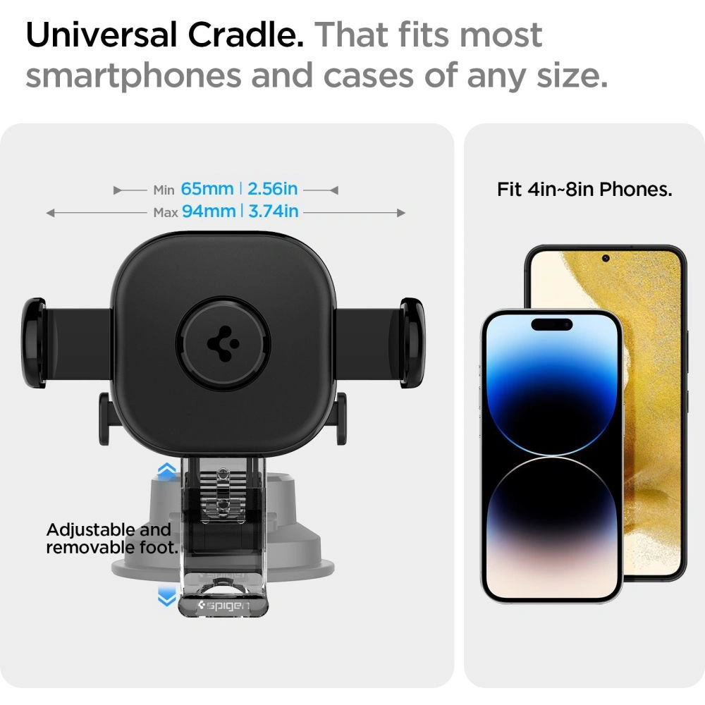 Hurtownia GSM - Uchwyt samochodowy Spigen UTS35 OneTap Universal Dashboard Car Mount Black - SPN2850 - {ean13} - Hurt