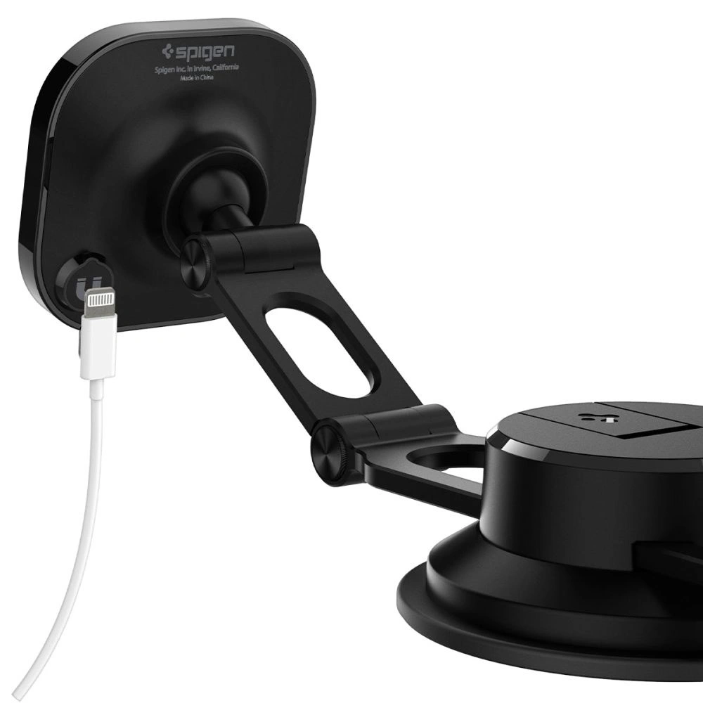 Hurtownia GSM - Magnetikus autós tartó Spigen ITS35-3 OneTap MagSafe szélvédő- és műszerfal-tartó Fekete - SPN2851 - {ean13} - Hurt