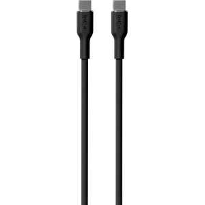 Hurtownia GSM - Kabel PURO ICON Soft Cable USB-C/USB-C 1.5m (Schwarz) - PUR669 - {ean13} - Hurt