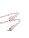 Kabel PURO ICON Soft Cable USB-C/USB-C 1.5m (Dusty Pink)