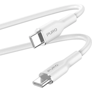 Hurtownia GSM - Kabel PURO ICON Soft Cable USB-C/USB-C 1.5m (Weiß) - PUR671 - {ean13} - Hurt