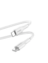 Kabel PURO ICON Soft Cable USB-C/USB-C 1.5m (Weiß)