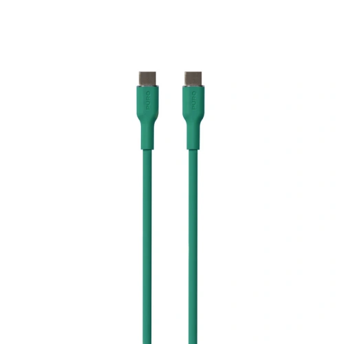 Kabel PURO ICON Soft Cable USB-C/USB-C 1.5m (Jade)