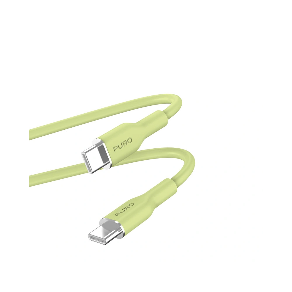 Hurtownia GSM - Kabel PURO ICON Soft Cable USB-C/USB-C 1.5m (Matcha Grün) - PUR673 - {ean13} - Hurt