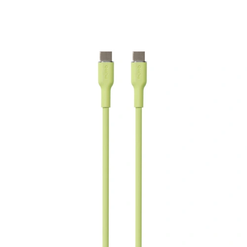 Kabel PURO ICON Soft Cable USB-C/USB-C 1.5m (Matcha Green)